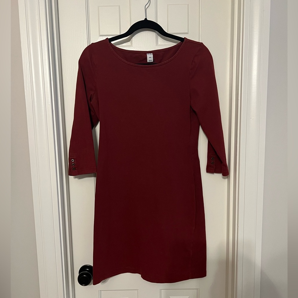 Old Navy small shift dress, 3-qtr sleeves
